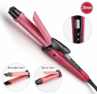 Hair Straightener 2 in 1 with Thermostat