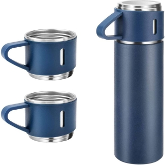 Stainless Steel Vacuum Flask with Steel Cup 500 ml