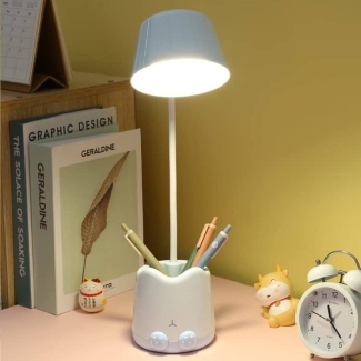 Table Lamp For Study Rechargeable LED Touch ON/OFF