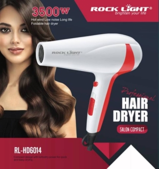 Rocklight RL-HD6014 Hair Dryer  (3500 W, White)
