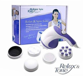 Relax & Spin Tone Body Massager With Weight Loss Function