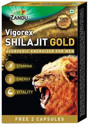 ZANDU Vigorex Shilajit Gold for Stamina and Energy